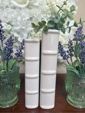 Vintage Inspired Book Vases
